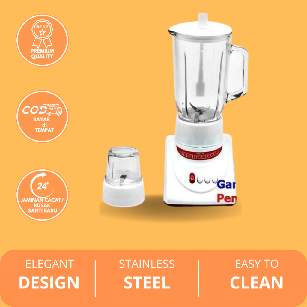 Blender Kaca 1 Liter MX-T2GN / MX-T2GN Sanex / MX-T8GN
