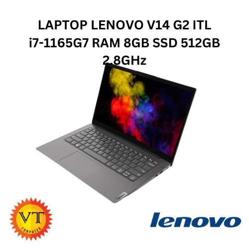 LAPTOP LENOVO V14 G2 ITL i7-1165G7 RAM 8GB SSD 512GB 2.8GHz