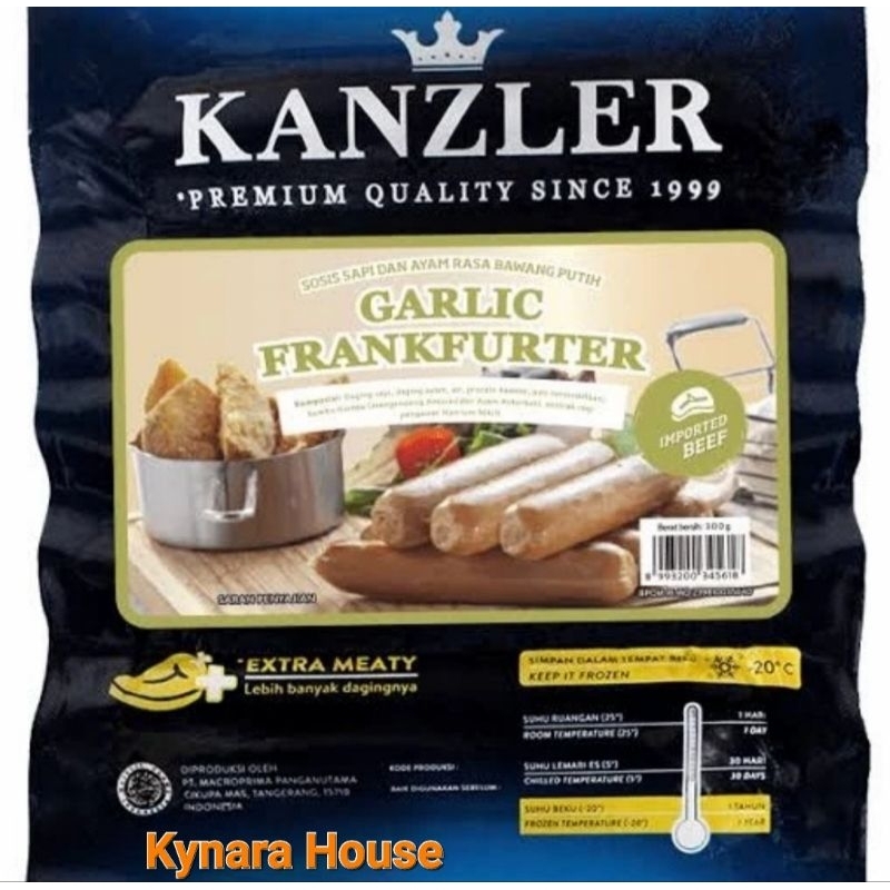 

Kanzler Frankfurter 300gr