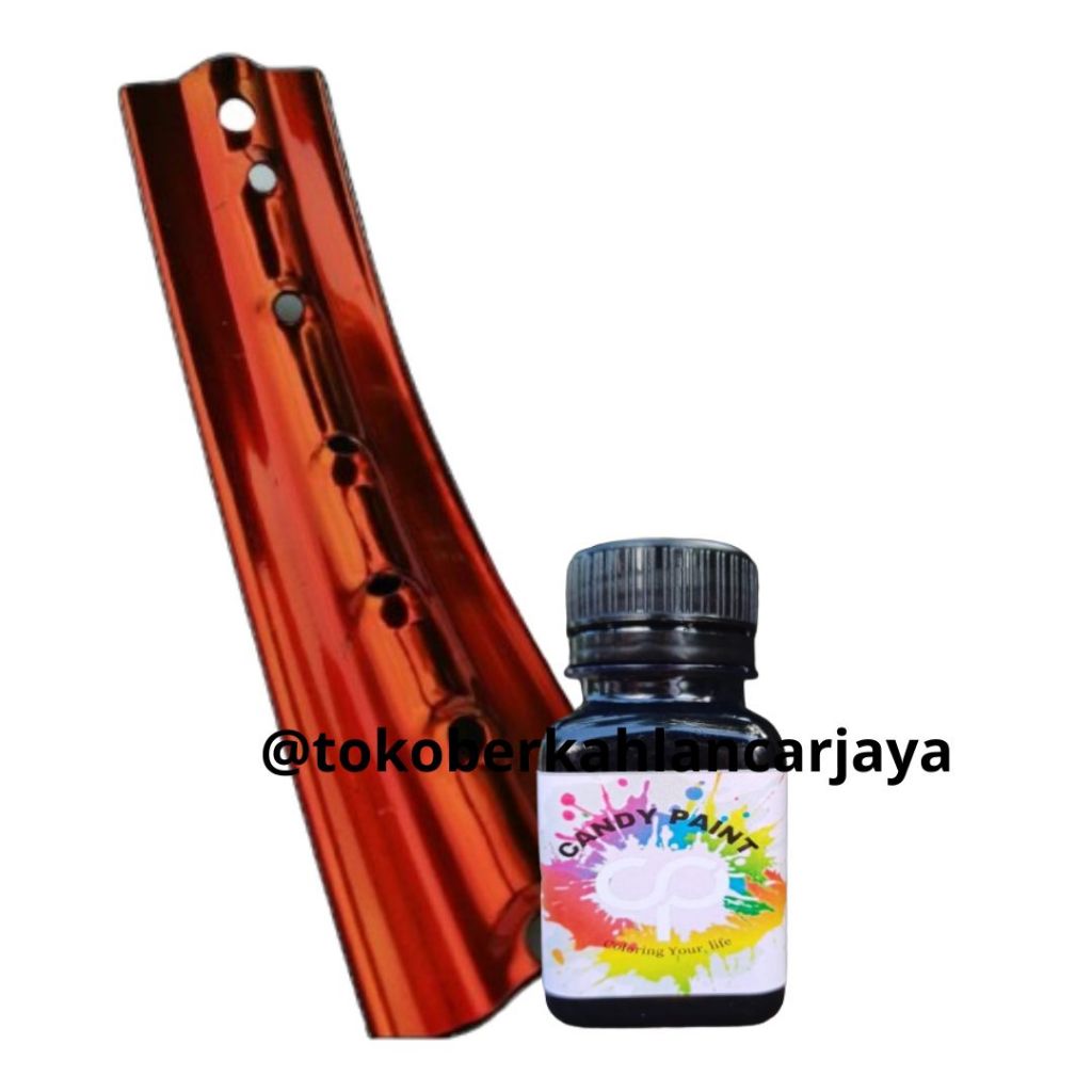 (OLES) CANDY PAINT Cat Pelapis Velg Candy Chrome Cat Oles Chrome Candy NETTO 250 ml