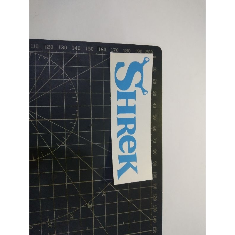 

cutting stiker shrek