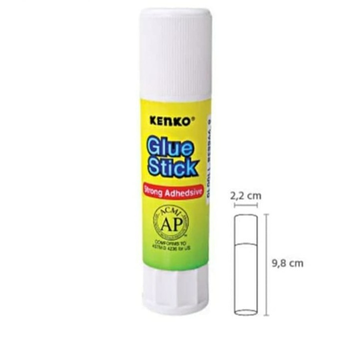 

Lem Kertas Glue Stick Kenko 15 gr GS02 Sedang