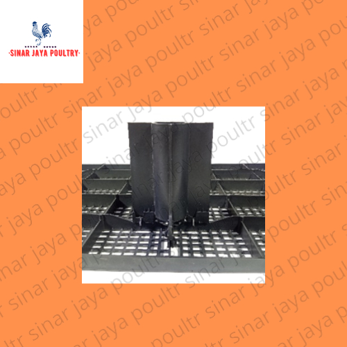 Slat Alas Pijakan Kandang Ayam Broiler Plastik Slat Warna Hitam - Plastic Lantai Kandang Domba -