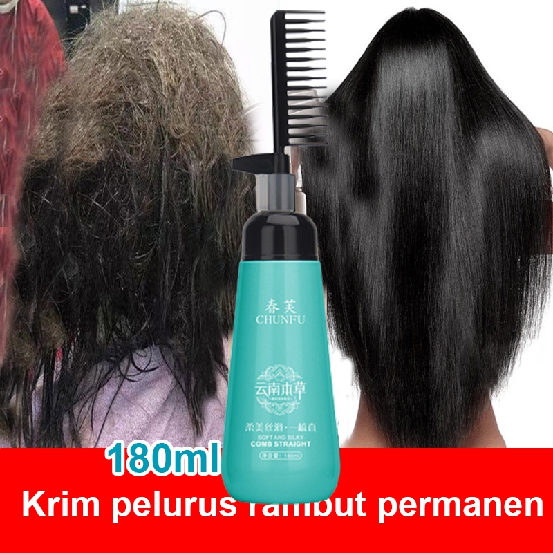 Krim pelurus rambut cream pelurus rambut Rambut lurus permanen dan pelembut penglurus rambut permane