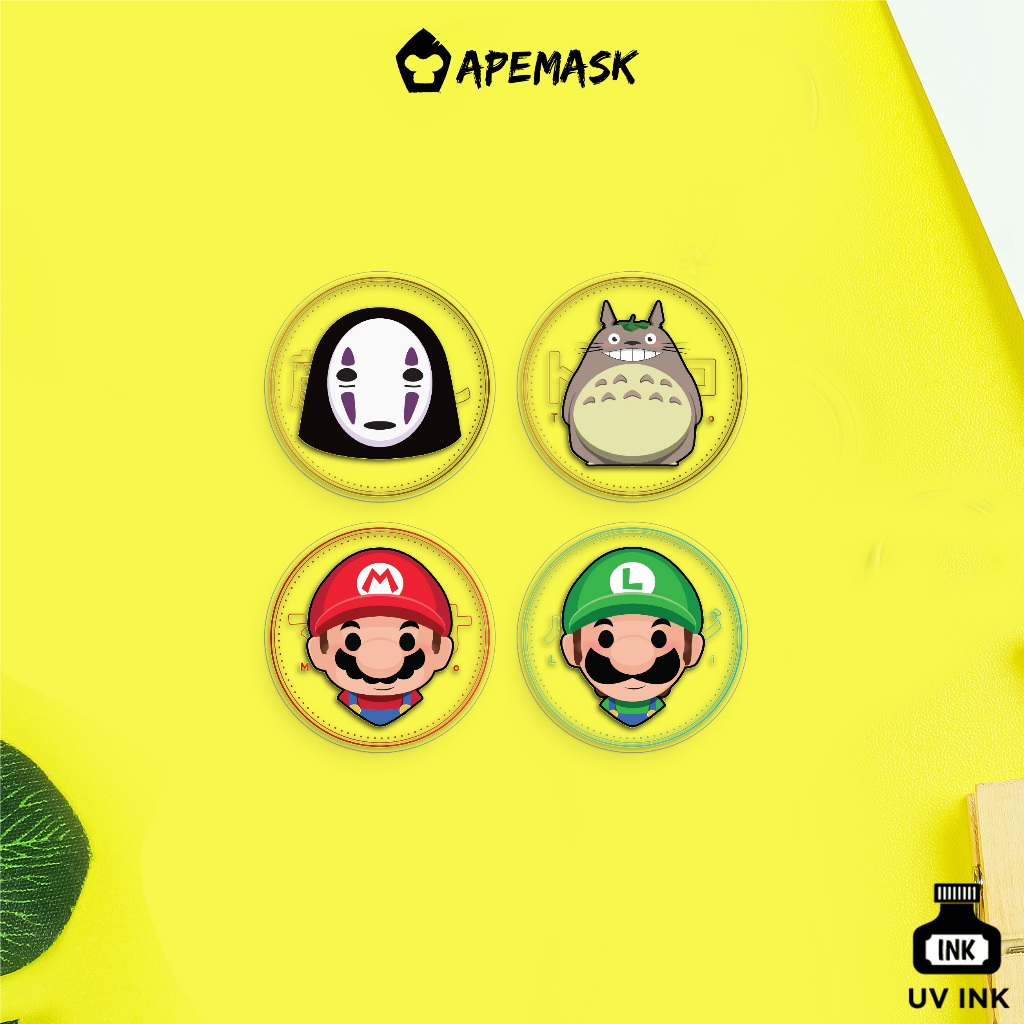 Pin Bross Badge Ghibli Totoro Spirit Away Mario