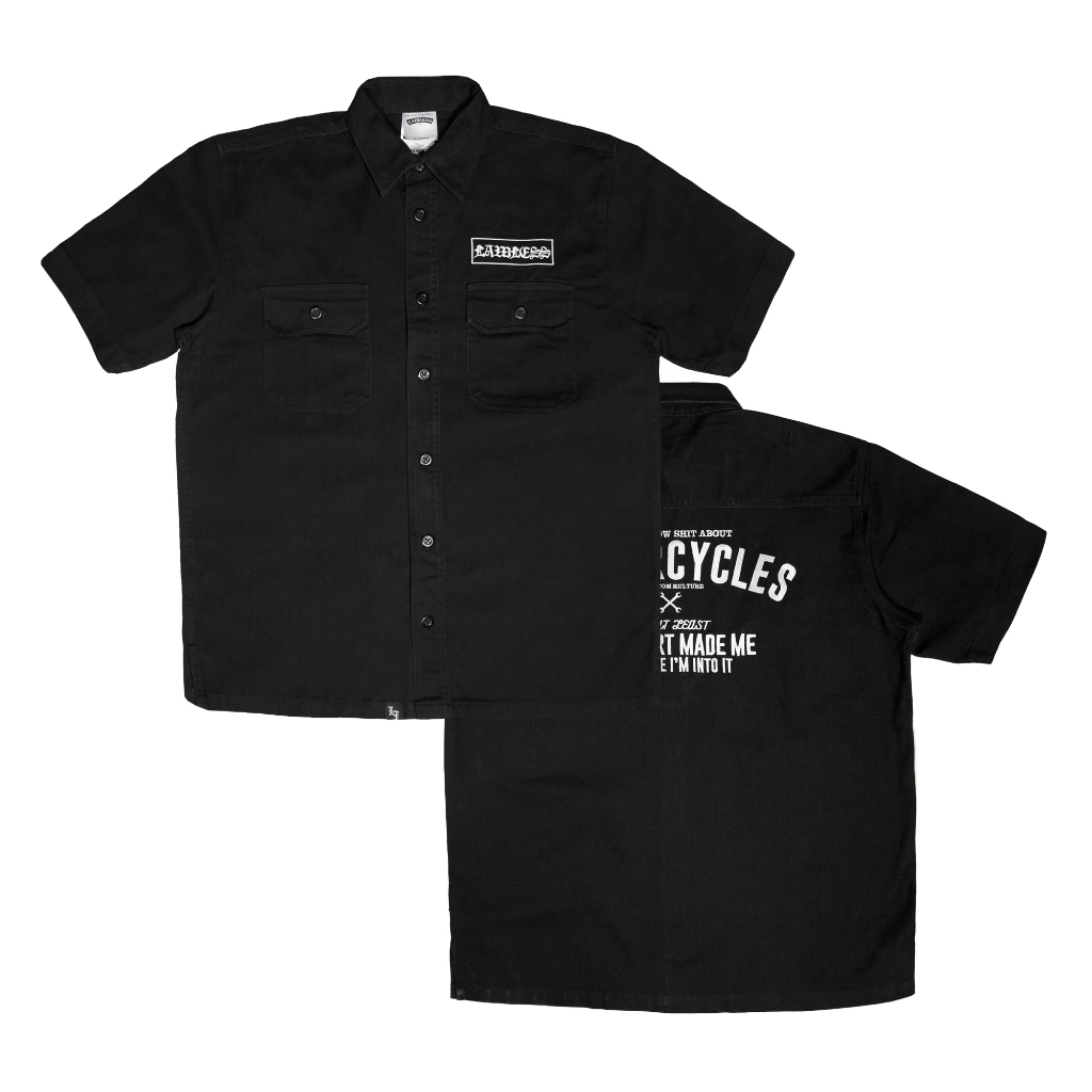 Lawless Jakarta - Poser Workshirt - Black