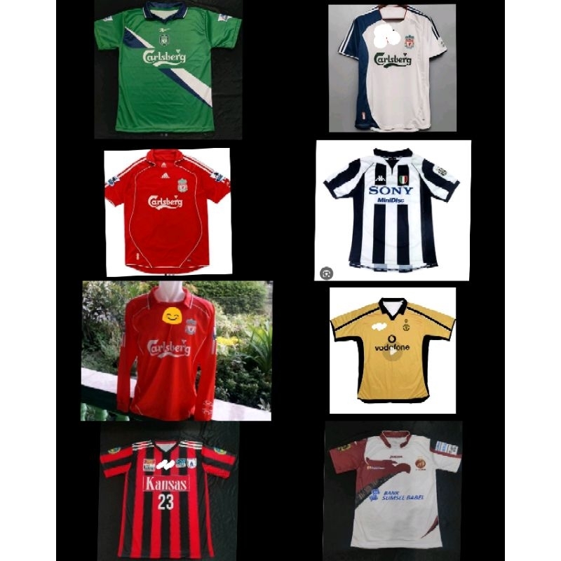Jersey Ipool 1999/2000 Away/Jersey Ipool 2006 Third/Jersey Ipool 2007 Home/Jersey Juv 1996 Sony Mini