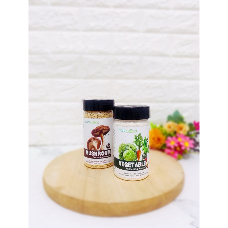 

Earth Living Organic Vegetable, Mushroom Seasoning Powder 200g