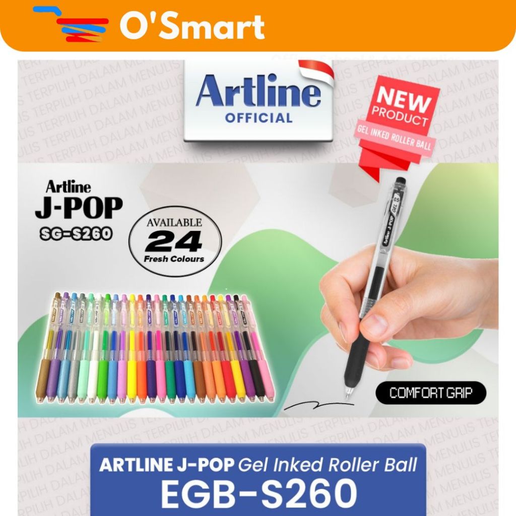 

Artline Pena J-POP Gel 0.5 ( PCS )