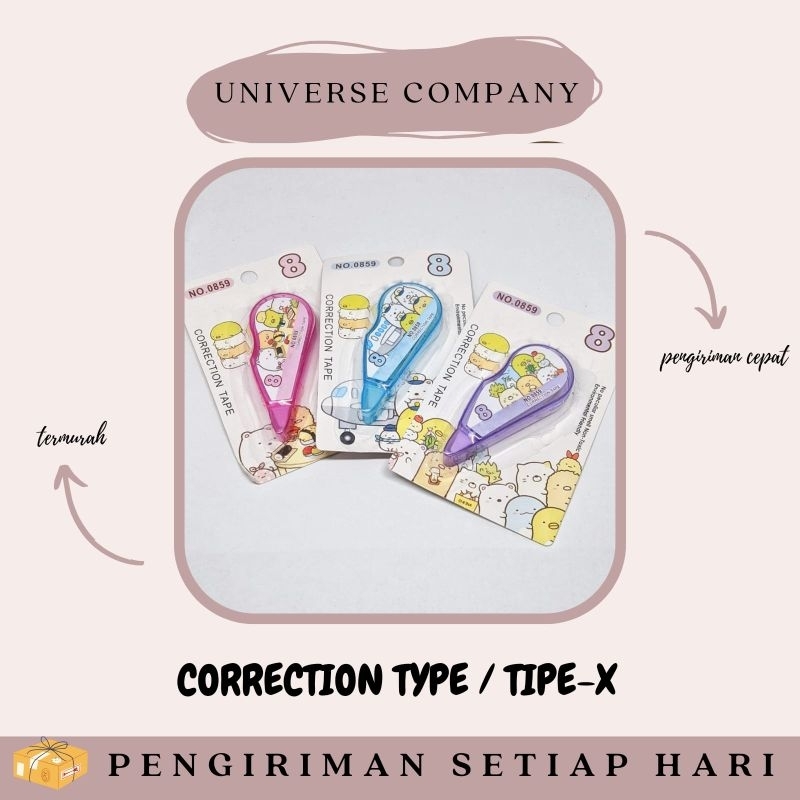 

[UC] CORRECTION TYPE / TIPE-X