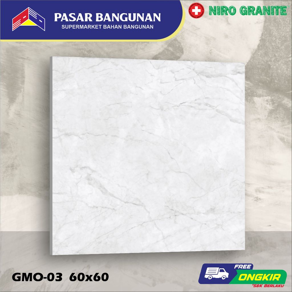 Granit NIRO GMO03 60X60 Granit Lantai