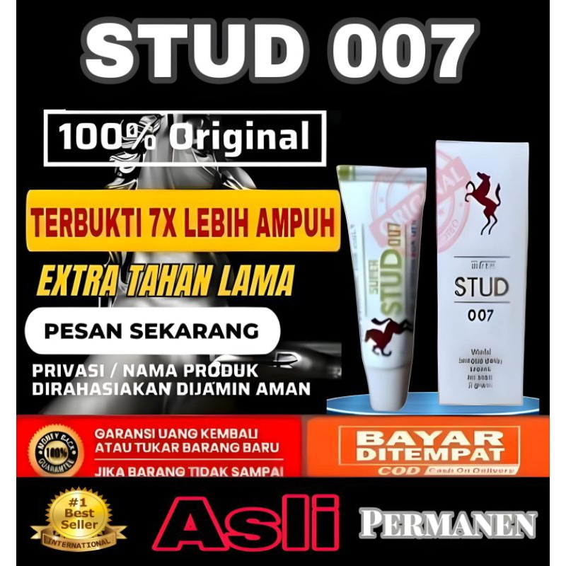 OBAT HERBAL OLES KUAT PRIA TAHAN LAMA STUD 007 ORIGINAL