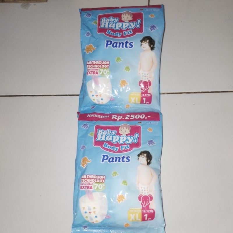 baby happy renteng 6sachet UK XL
