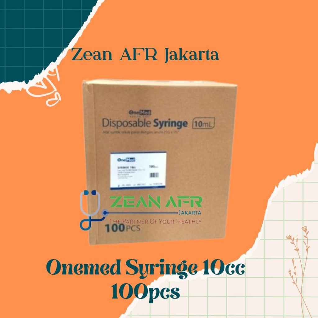 OneMed Disposibel 10ml  Syringe 10cc OneMED