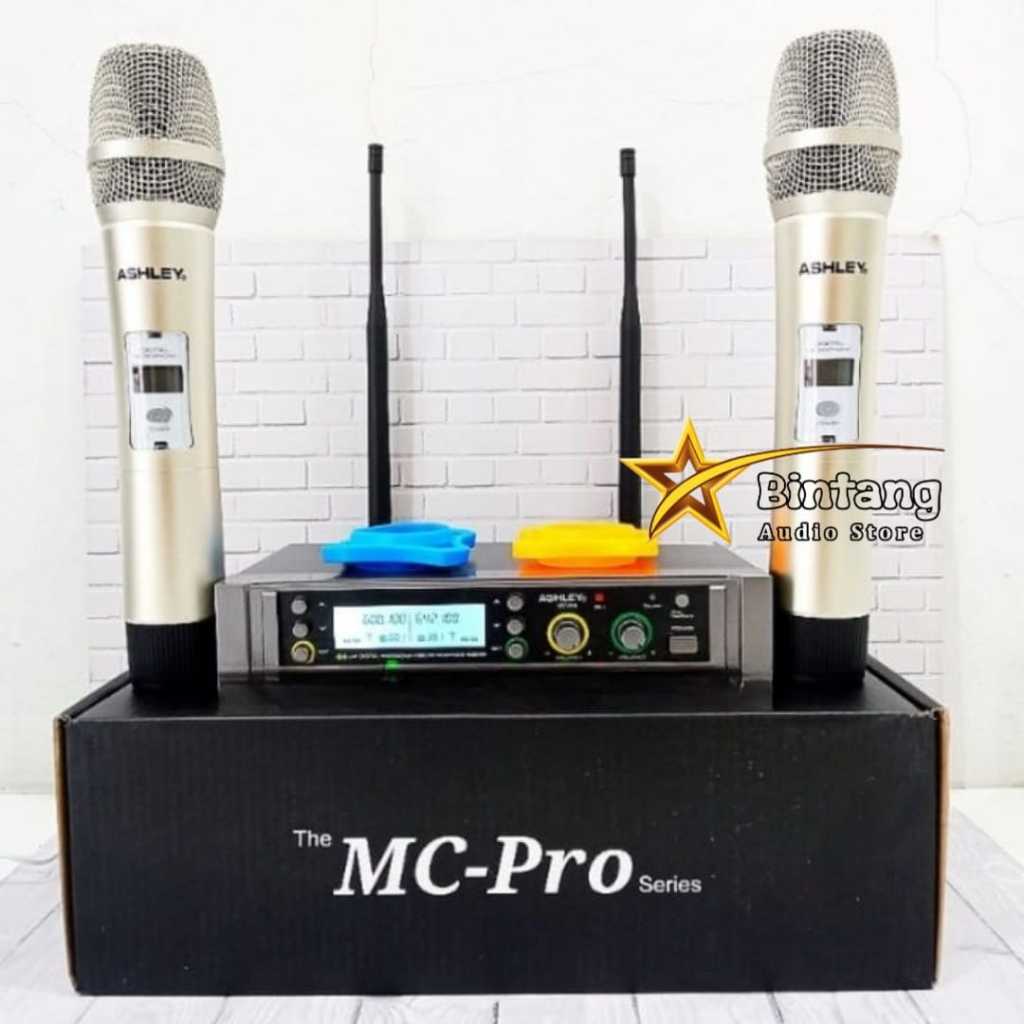 Microphone Wireless ASHLEY Model MC-PRO / Mic MC PRO Original ASHLEY