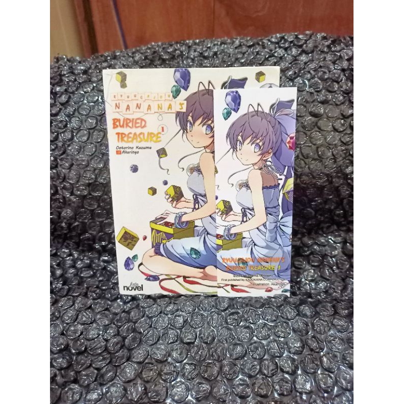 Light Novel Ryuugajou Nanana's Buried Treasure ORI Bahasa Indonesia