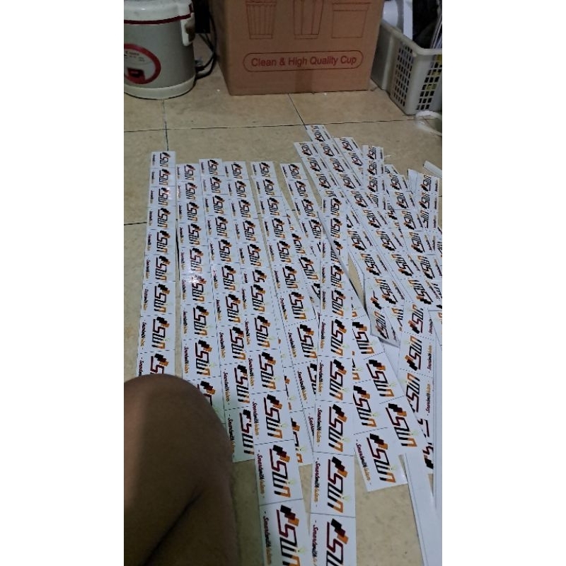 

stiker kusus per meter