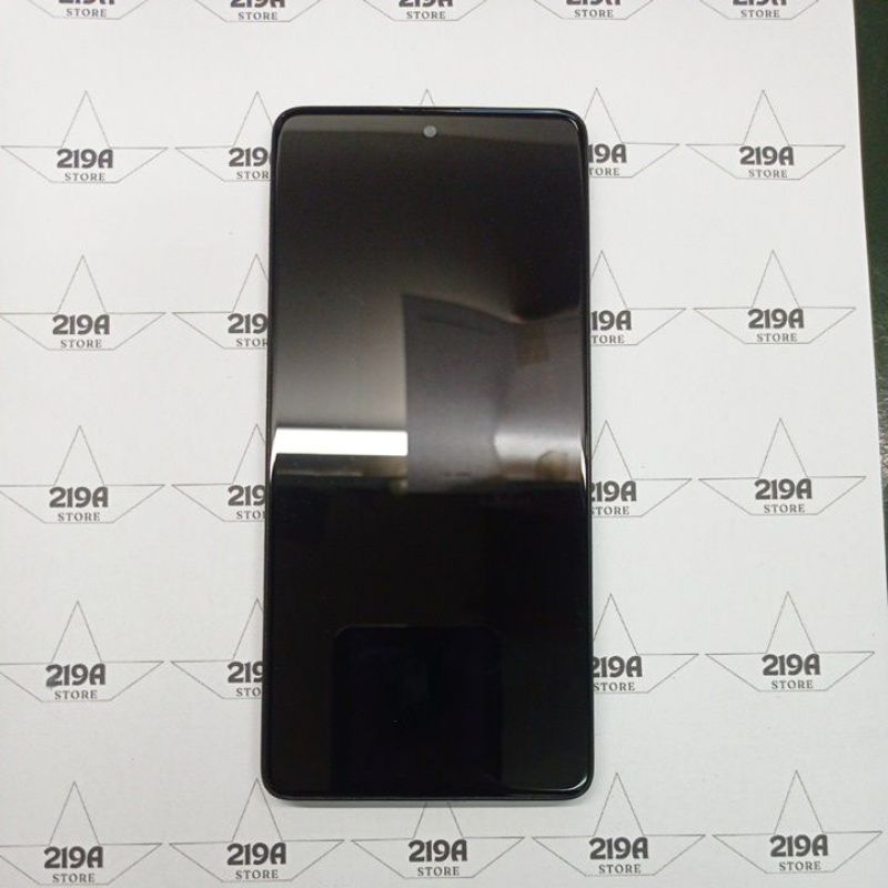 lcd fullset frame samsung a71 a715f original cabutan