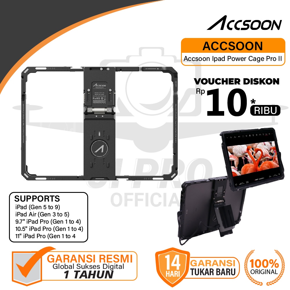 Accsoon Ipad Power Cage Pro II Original