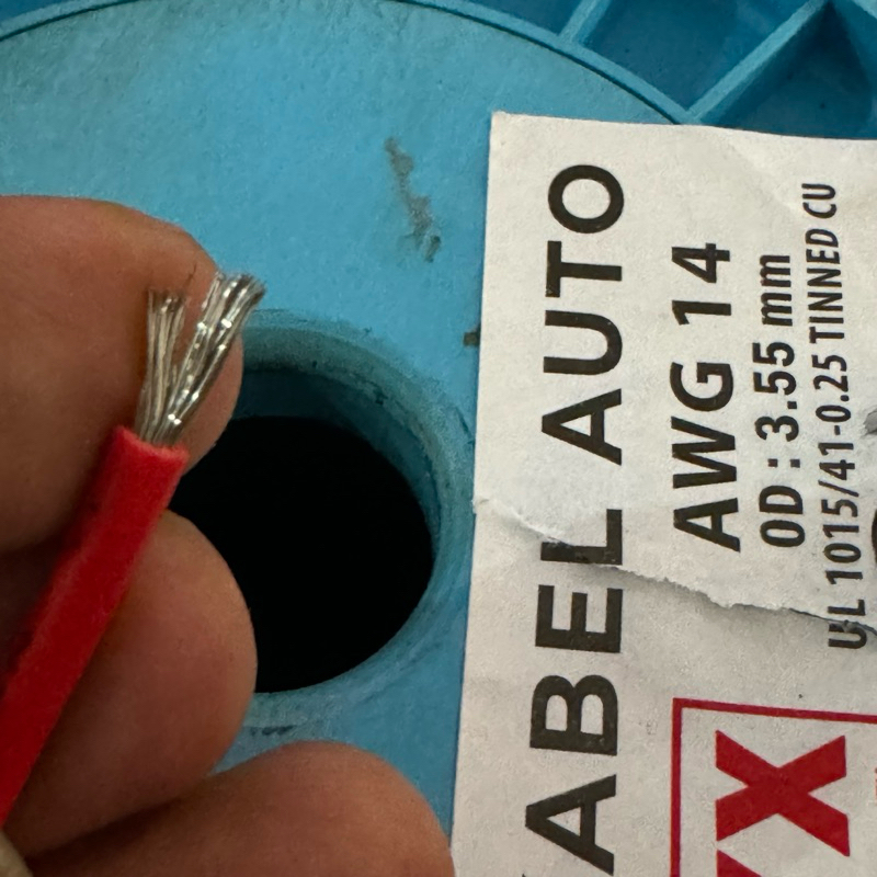 Kabel AWG 14 per meter