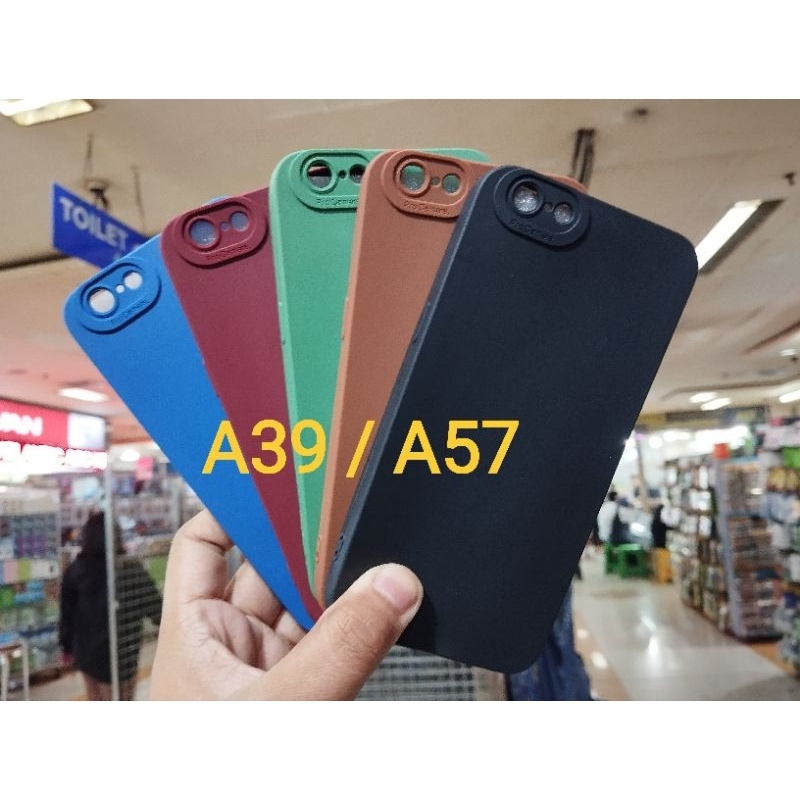 CASE REALME C67 SILIKON OPPO A39 SOFTCASE OPPO A57 FULL WARNA