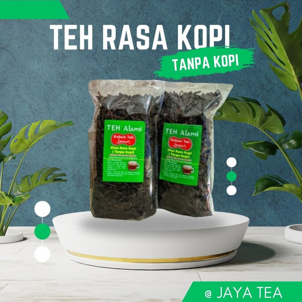 

BEST SELLER Teh Rasa Kopi (tanpa kopi) 70 g, Teh Tubruk Alami khas Jamus