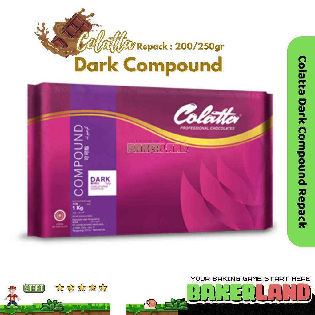 

Colatta Compound 200/250gr / Cokelat Colatta / Cokelat Batangan Colatta / Cokelat Batangan Repack