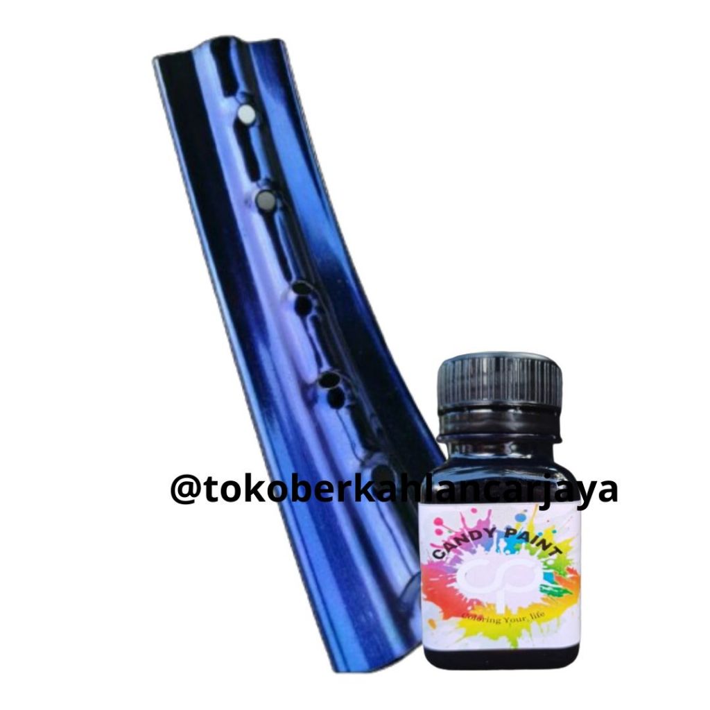 (OLES)50ML CANDY PAINT Pewarna Logam Candy Chrome Cat Oles Premium 50ml Cat Velg Instan  Oles