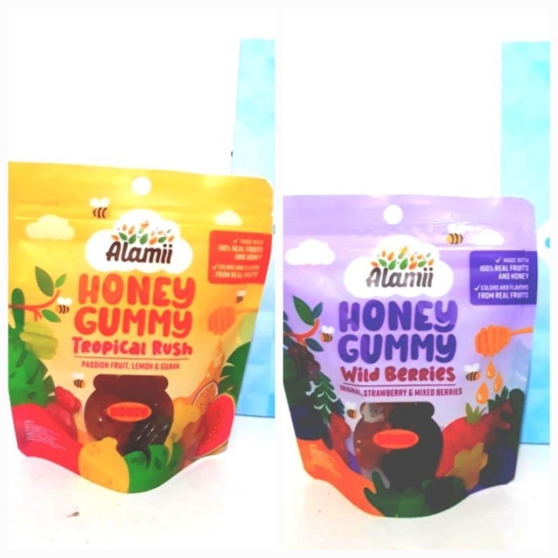 

Alamii Honey Gummy Tropical Rush / Wild Berries