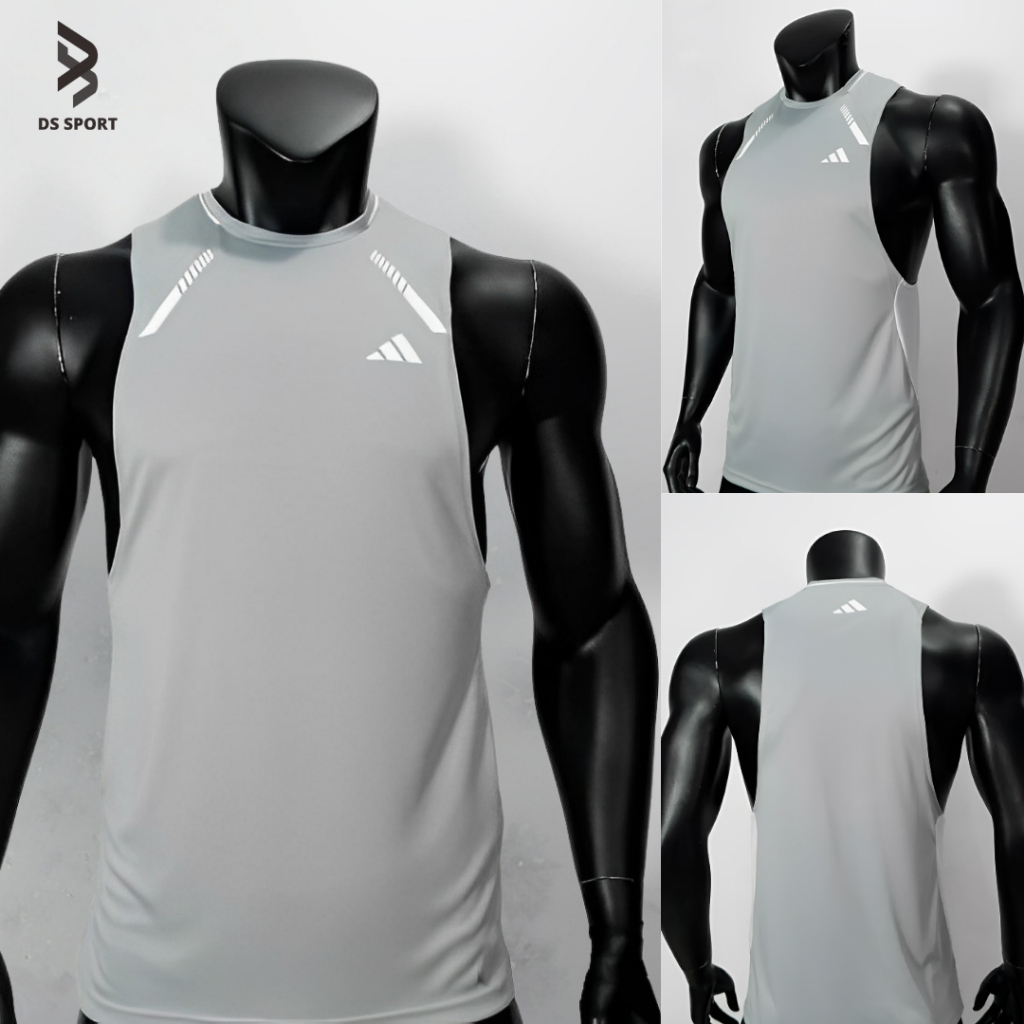 Singlet Olahraga Pria Baju Singlet Sport Pria Fitness, Boxing, Jogging