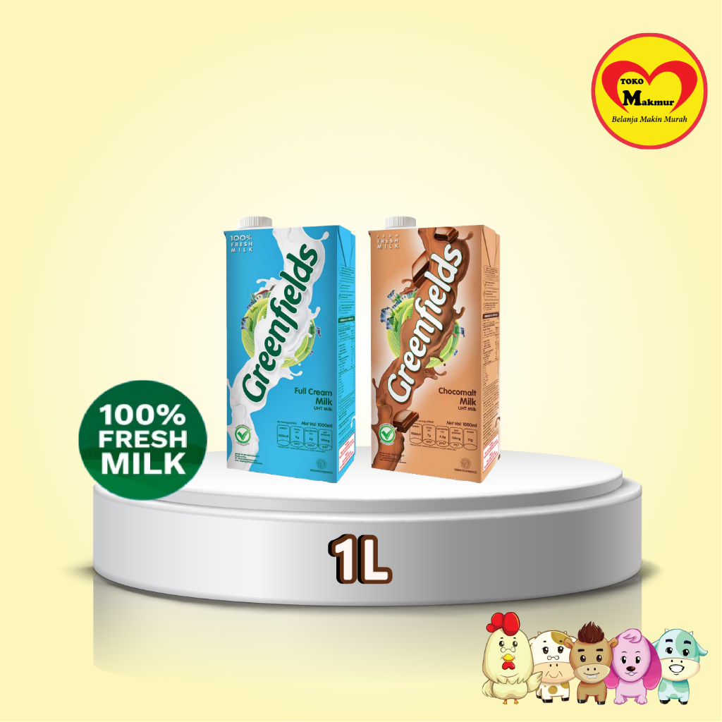 

Greenfields Uht 1000ml ( Khusus Grab / Gojek Surabaya) / Toko Makmur Online