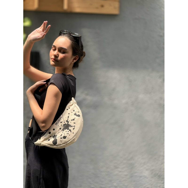 waist bag canvas | mimpi bags