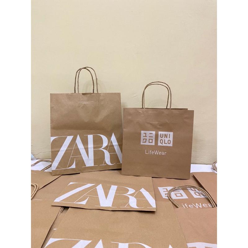 

Paperbag Uniqlo, Zara