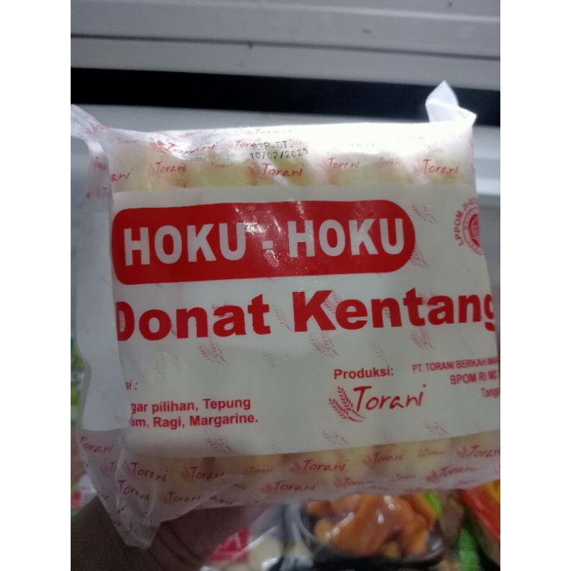 

Donat Kentang Merk Hoku-Hoku