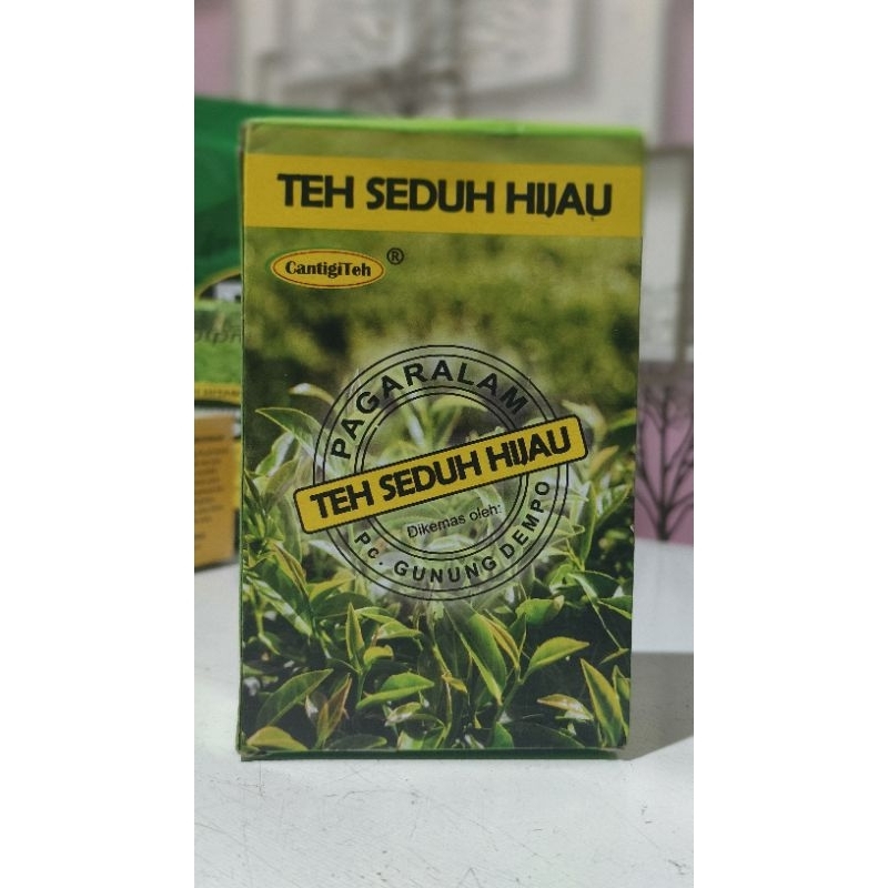 

TEH SEDUH HIJAU GUNUNG DEMPO PAGARALAM ASLI (GREEN TEA)