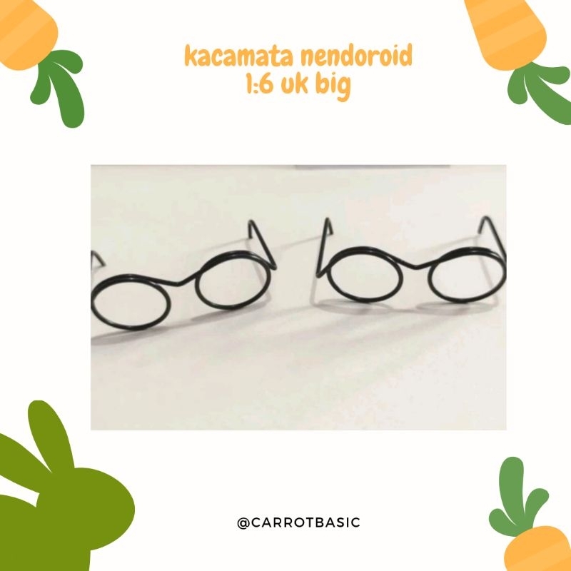 kacamata nendoroid ukuran 1:6