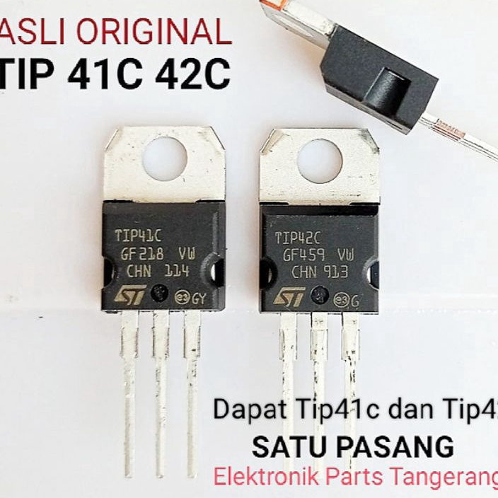 TEBUS MURAH SATU PASANG TIP 41C ORIGINAL TIP 42C ORIGINAL TIP41 TIP42 TIP 41 TIP 42 TIP 41C ASLI TIP