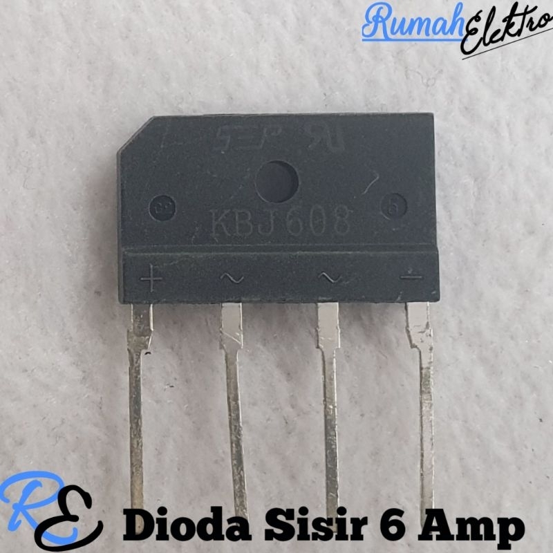 Dioda Bridge 6A model Sisir Dioda Sisir 6Amp