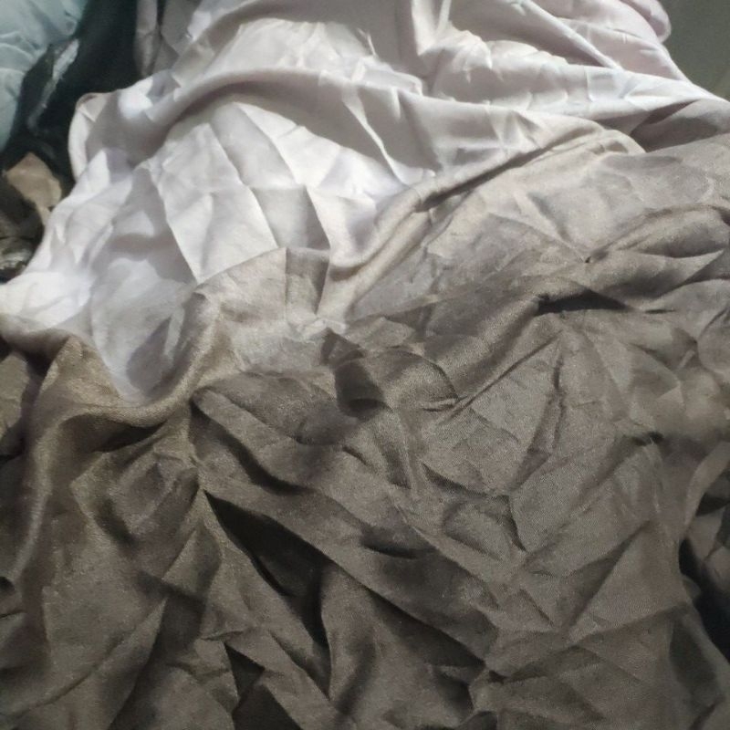 KAIN KILOAN KATUN RAYON GRADASI COKLAT UTUH