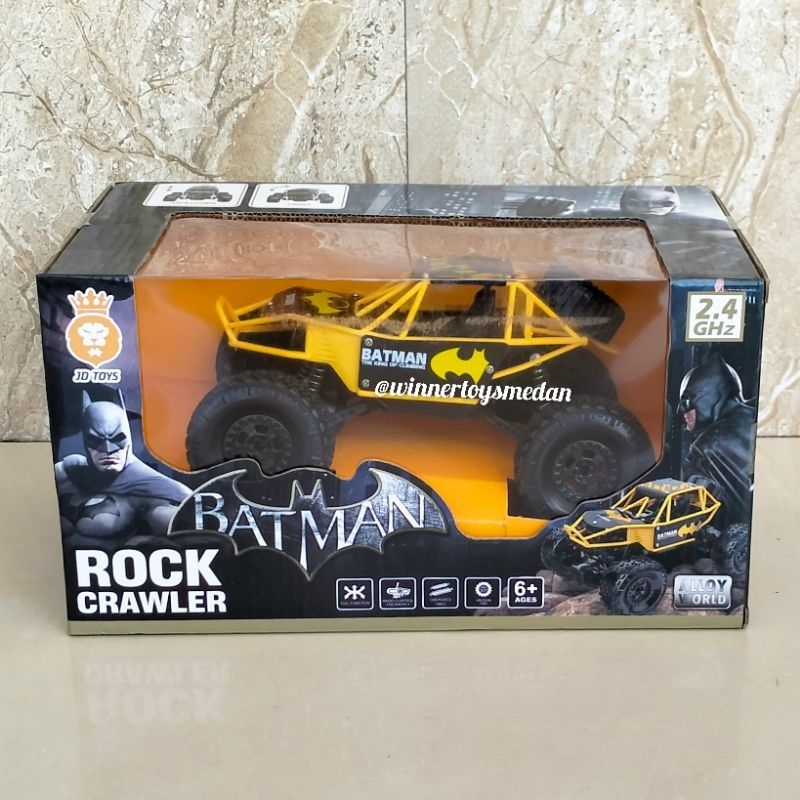 Mainan Mobil Rc Jeep Batman Rock Crawler / Rc Off Road Batman