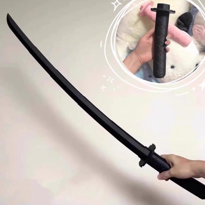MEGA SALE Mainan Pedang LipatKimetsu Samurai KatanaMainan Katana
