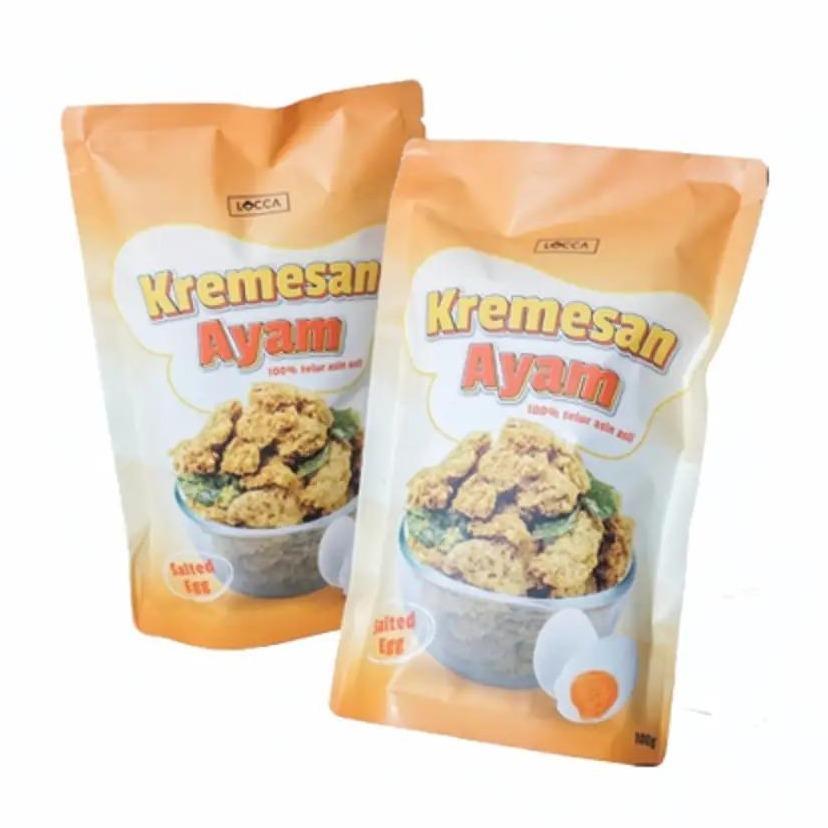 

LOCCA Kremesan Ayam Dengan Telur Asin / Salted Egg Bisa Untuk 2 Tahun+ 100gr