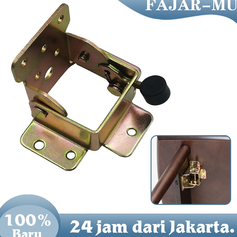 Murah Banget Engsel Kaki Meja Lipat Braket Kaki Meja Lipat Engsel Pengunci Pencet Meja Sofa Bed Lock
