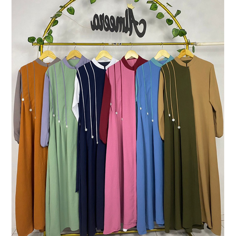 Gamis crinkle airflow Fatimah series
