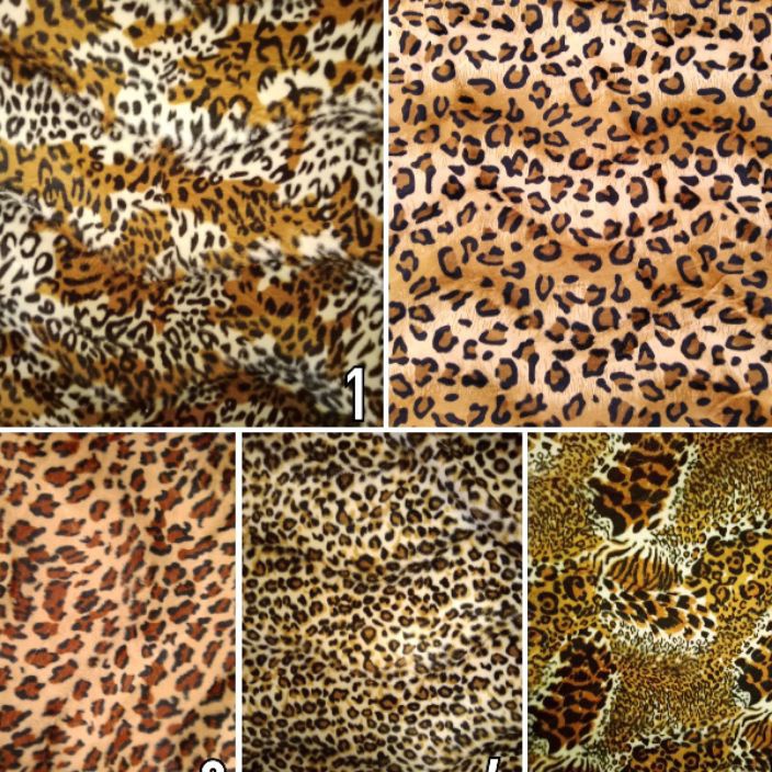GROSIR Kain Bulu Beludru Motif Bulu Hewan  Bulu Macan  Animalia Furniture Sofa Jok Kursi
