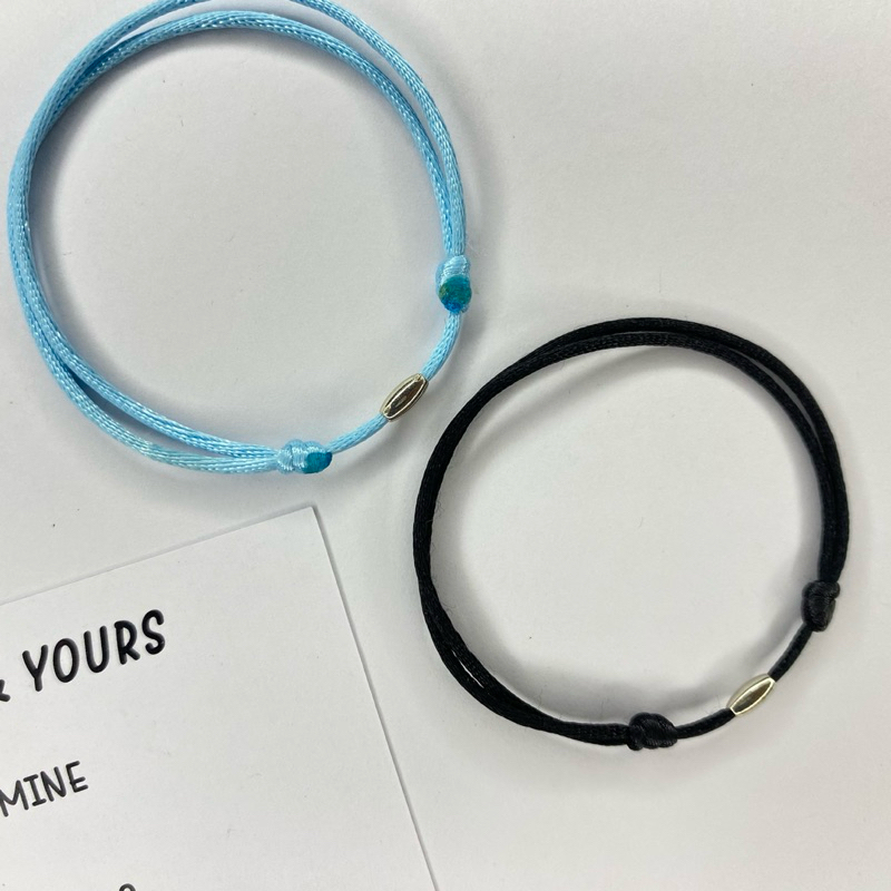 Gelang Couple RICE MINE & YOURS Gelang Couple Pasangan Sahabat Simple