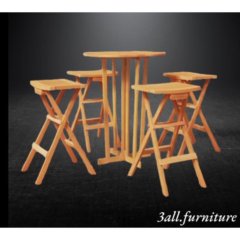 set bar lipat,kursi lipat,meja lipat