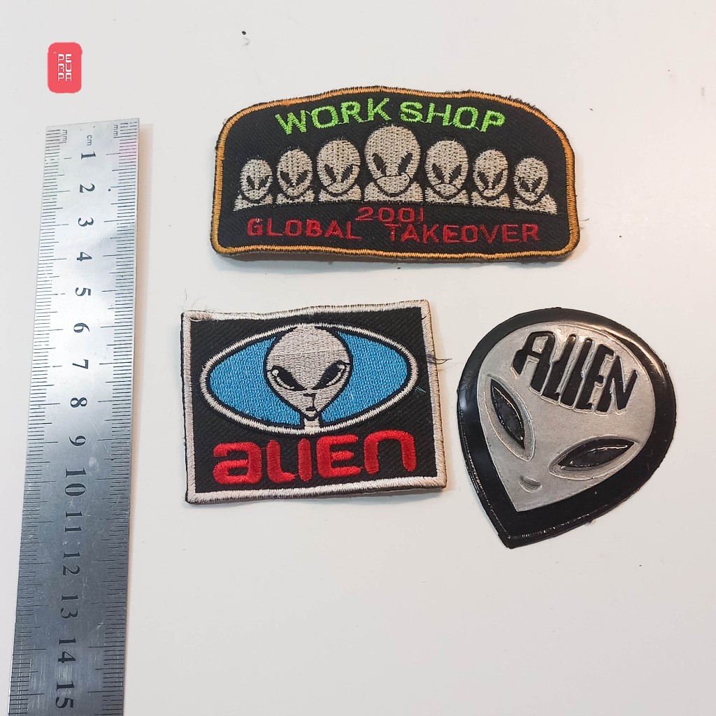 Patch Bordir Alien Workshop