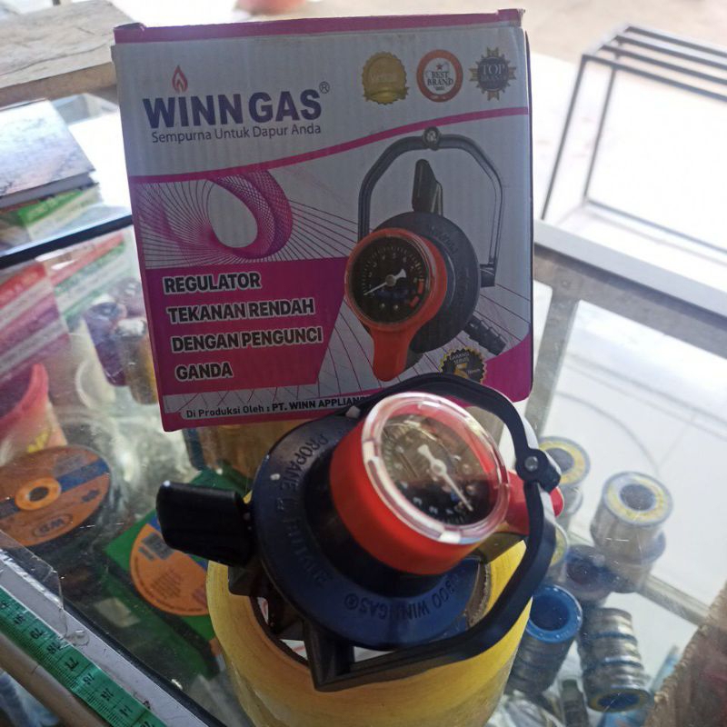REGULATOR GAS WINN GASS PENGUNCI GANDA