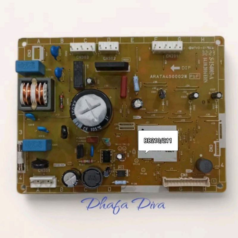 Modul PCB Kulkas Inverter 2 Pintu Panasonic BB210 BB211 Original